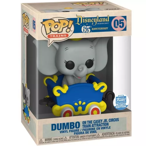 Funko Pop! Dumbo on the Casey Jr. Circus Train Attraction #05 Box
