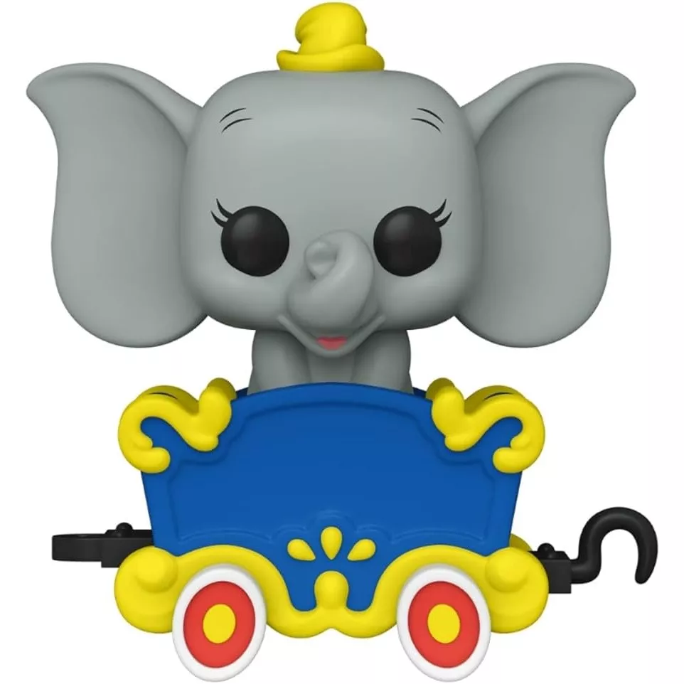 Dumbo on the Casey Jr. Circus Train Attraction