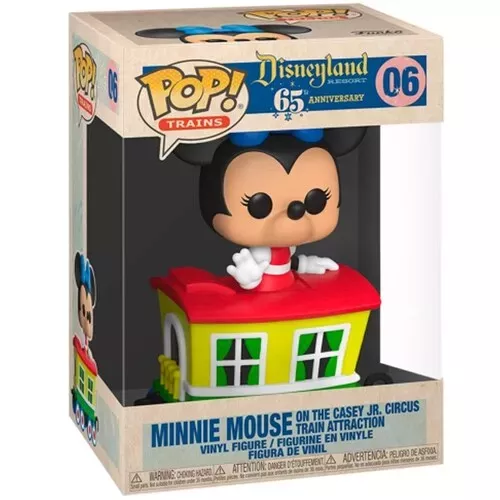 Funko Pop! Minnie Mouse on the Casey Jr. Circus Train Attraction #06 Box