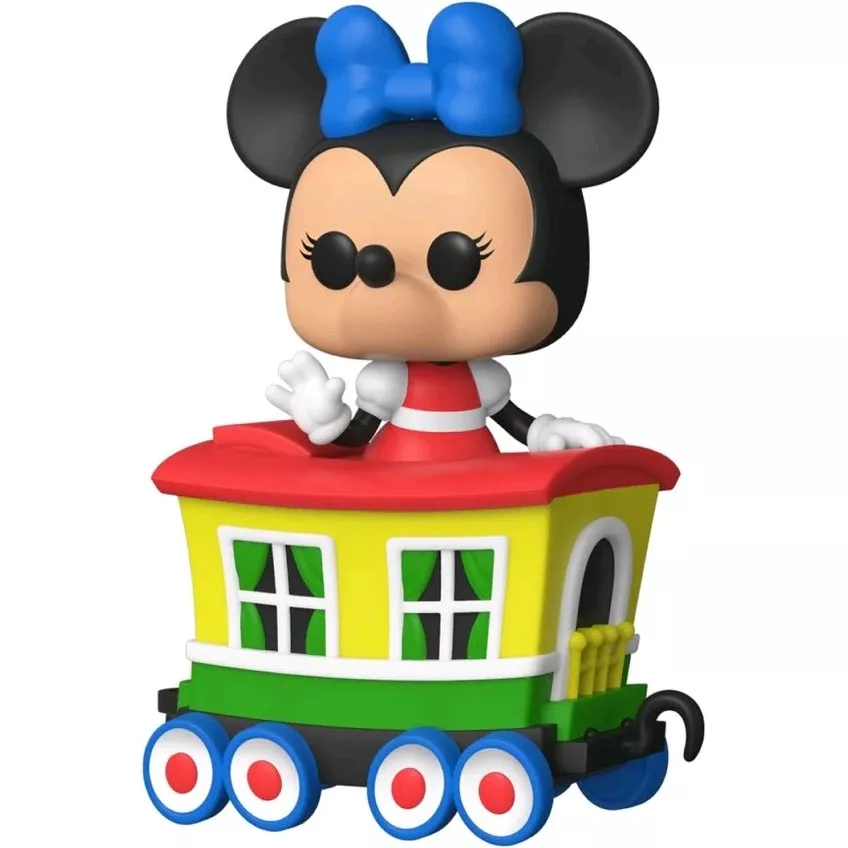 Minnie Mouse on the Casey Jr. Circus Train Attraction