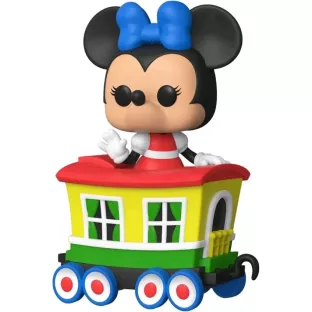 Minnie Mouse on the Casey Jr. Circus Train Attraction