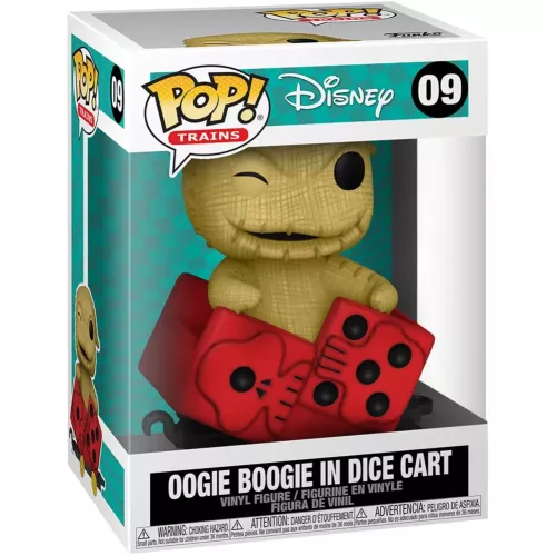 Funko Pop! Oogie Boogie in Dice Cart #09 Train Disney Box
