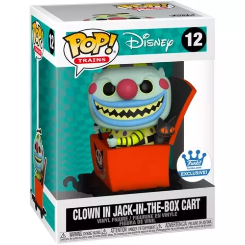 Funko Pop! Clown in Jack-in-the-Box Cart #12 Train Box