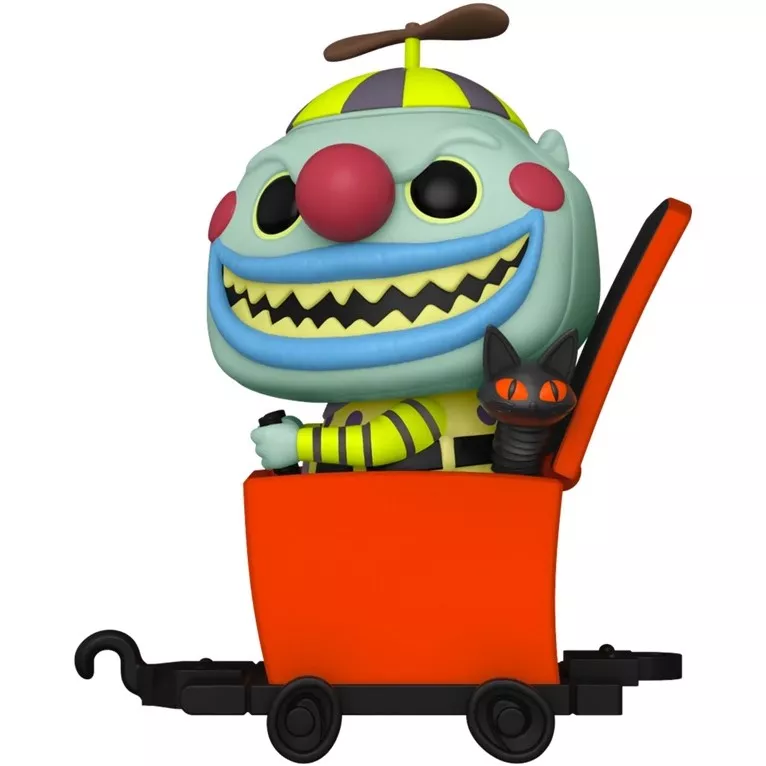 Clown in Jack-in-the-Box Cart