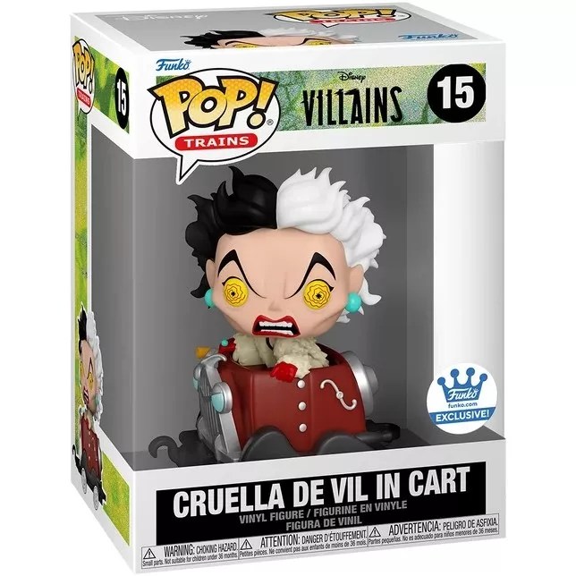 Cruella De Vil in Cart Box