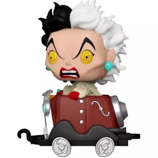 Cruella De Vil in Cart
