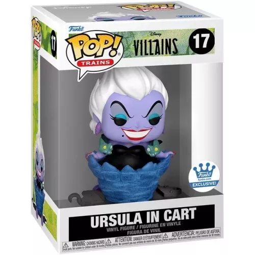 Funko Pop! Ursula in Cart #17 Train Disney Villains Box