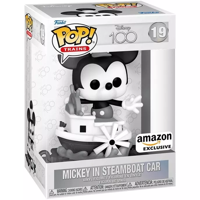 Mickey in Steamboat Car Box