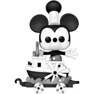 Mickey in Steamboat Car