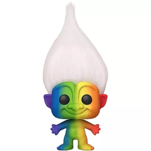 Funko Pop! Rainbow Troll #09 White Hair 10 Inch Chase