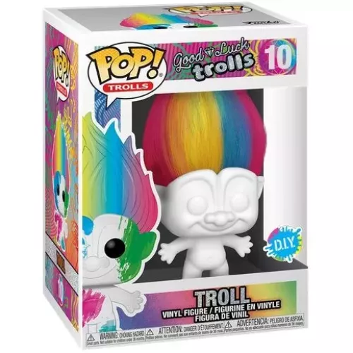 Funko Pop! Troll #10 D.I.Y. Good Luck Trolls Vinyl Figure Box