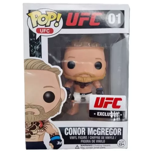 Funko Pop! Conor McGregor #01 White Shorts UFC: Ultimate Fighting Championship Box