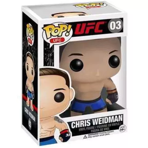 Funko Pop! Chris Weidman #03 UFC: Ultimate Fighting Championship Box