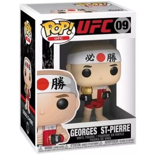 Funko Pop! Georges St-Pierre #09 UFC: Ultimate Fighting Championship Box