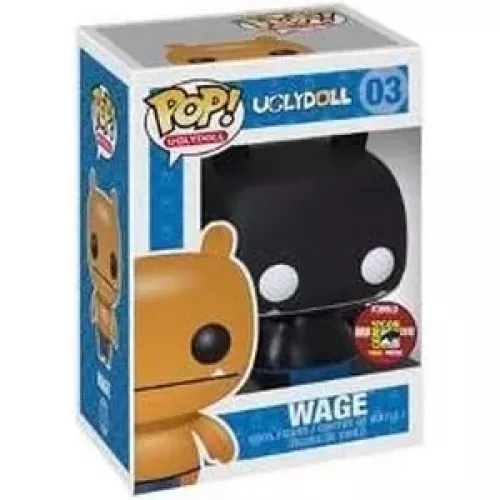 Funko Pop! Wage #03 SDCC Pretty Ugly Uglydoll Vinyl Figure Box