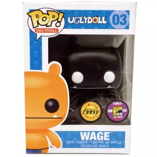 Funko Pop! Wage #03 SDCC Chase Metallic Pretty Ugly Box