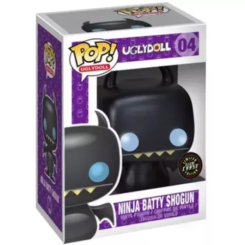 Funko Pop! Ninja Batty Shogun #04 Chase Glows in the Dark Box