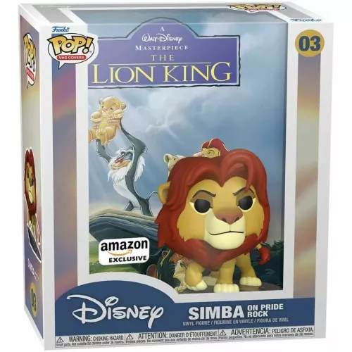 Funko Pop! Simba on Pride Rock #03 Disney VHS Covers Box