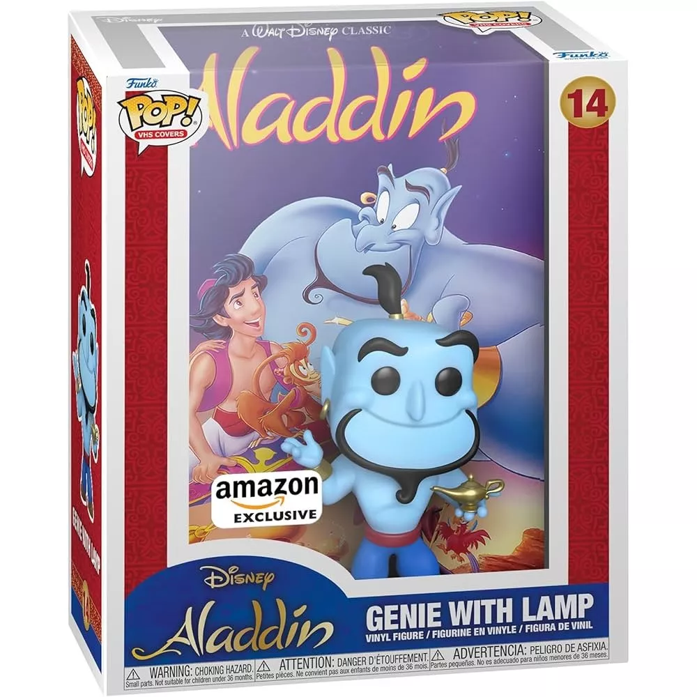 Genie with Lamp Box