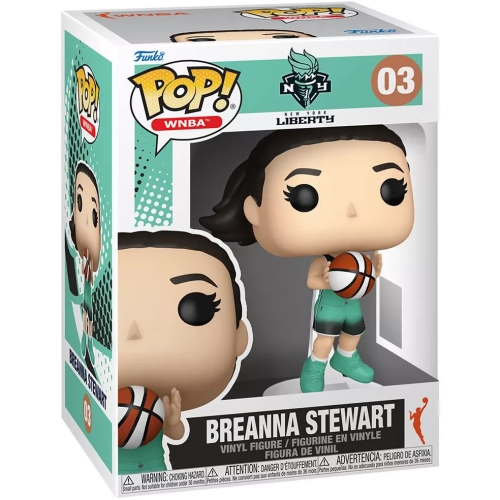 Funko Pop! Breanna Stewart #03 New York Liberty WNBA Box