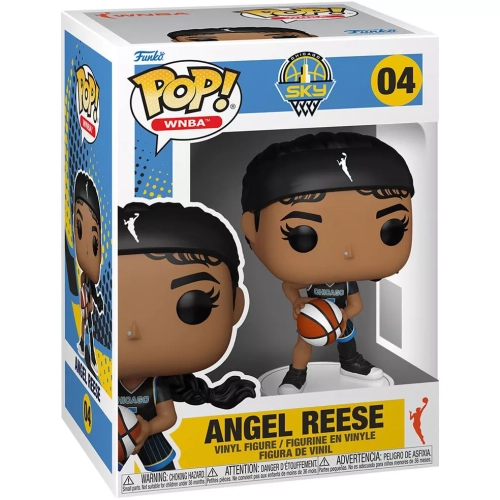 Funko Pop! Angel Reese #04 Chicago Sky WNBA Vinyl Figure Box