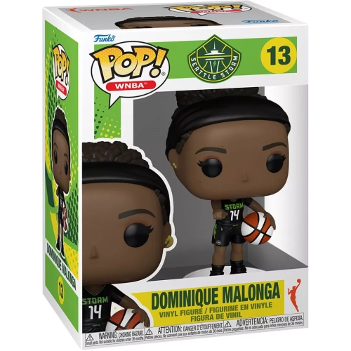 Funko Pop! Dominique Malonga #13 Seattle Storm WNBA Box