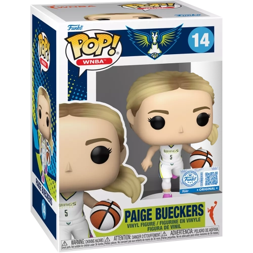 Funko Pop! Paige Bueckers #14 Heroine Edition Uniform Box
