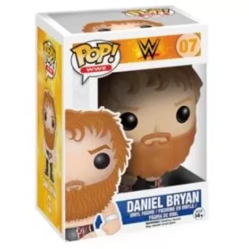 Funko Pop! Daniel Bryan #07 Patterned WWE Wrestling Box