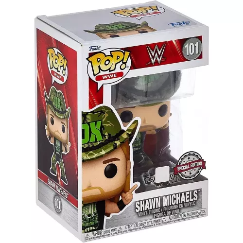 Funko Pop! Shawn Michaels #101 Degeneration X Survivor Series 2009 Box