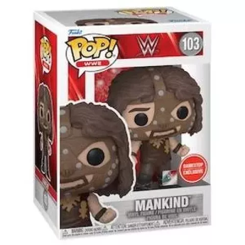 Funko Pop! Mankind #103 GameStop Collector’s Lunch Box and Figure Bundle Box