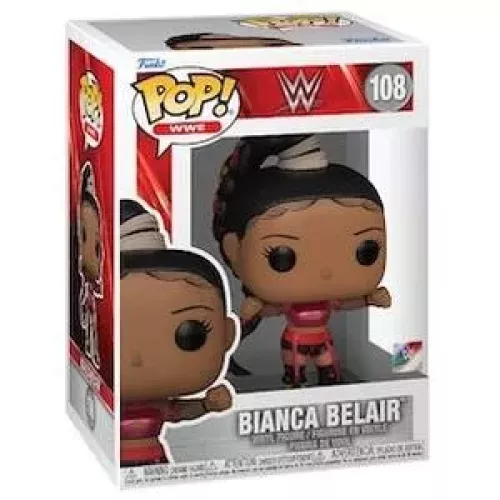 Funko Pop! Bianca Belair #108 WrestleMania 38 WWE Wrestling Box