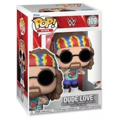 Funko Pop! Dude Love #109 WWE Wrestling Vinyl Figure Box