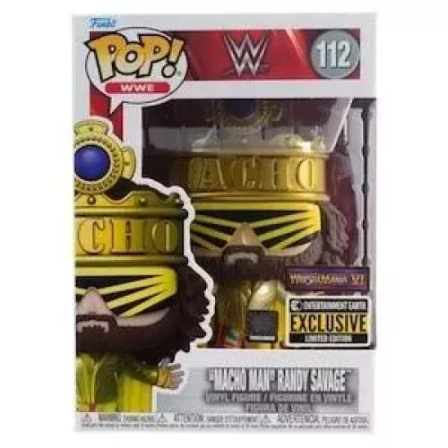 Funko Pop! “Macho Man” Randy Savage #112 WWE Wrestling Box