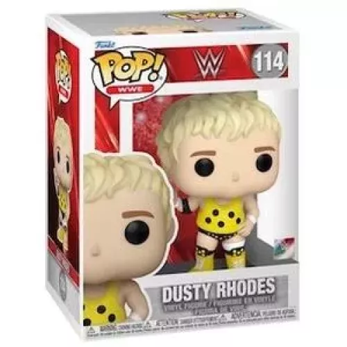 Funko Pop! Dusty Rhodes #114 WWE Wrestling Vinyl Figure Box