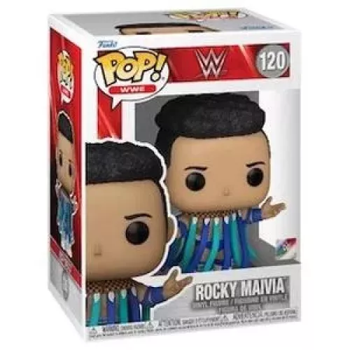 Funko Pop! Rocky Maivia #120 WWE Wrestling Vinyl Figure Box