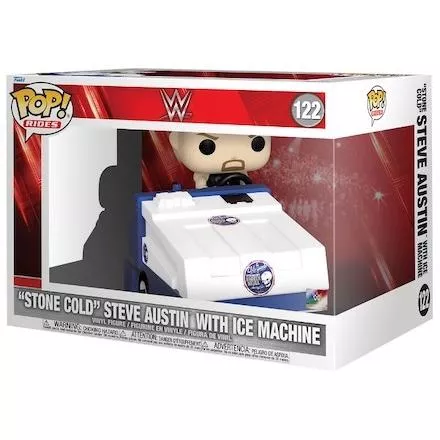 Stone Cold Steve Austin w/ Ice Machine Box