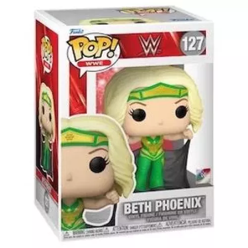 Funko Pop! Beth Phoenix #127 Glamazon Gear WWE Wrestling Box