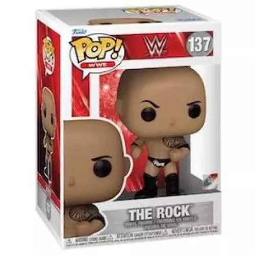 Funko Pop! The Rock #137 Final WWE Wrestling Vinyl Figure Box