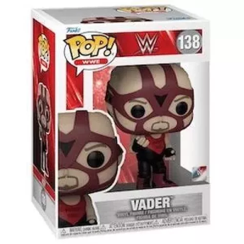 Funko Pop! Vader #138 WWE Wrestling Vinyl Figure Box