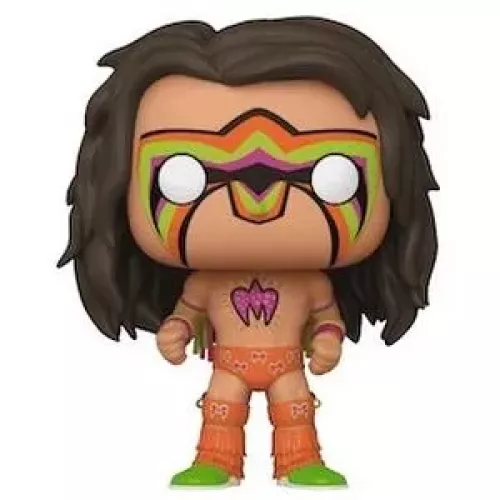 Funko Pop! Ultimate Warrior #142 with Mini Plaque Hall of Fame