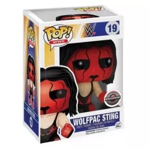 Funko Pop! Wolfpac Sting #19 WWE Wrestling Vinyl Figure Box