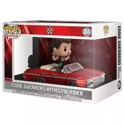 Funko Pop! Eddie Guerrero w/ Low Rider #284 WWE Wrestling Box