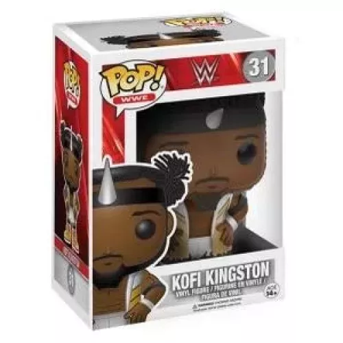 Funko Pop! Kofi Kingston #31 WWE Wrestling Vinyl Figure Box