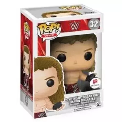 Funko Pop! “The Heartbreak Kid” Shawn Michaels #32 Box