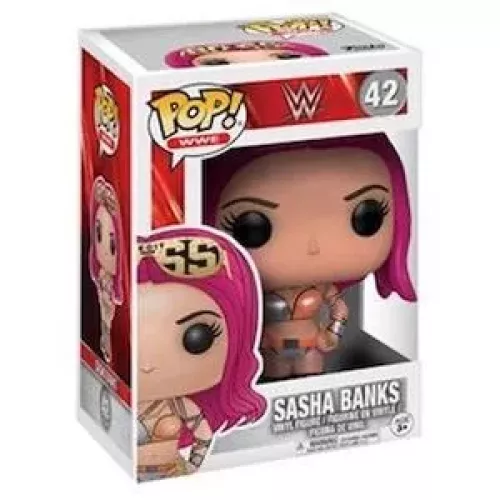 Funko Pop! Sasha Banks #42 WWE Wrestling Vinyl Figure Box