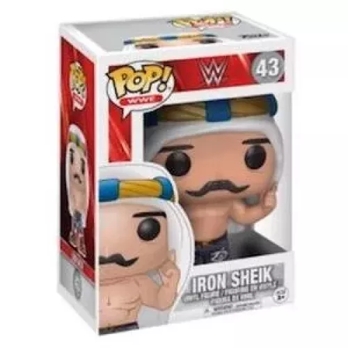 Funko Pop! Iron Sheik #43 WWE Wrestling Vinyl Figure Box