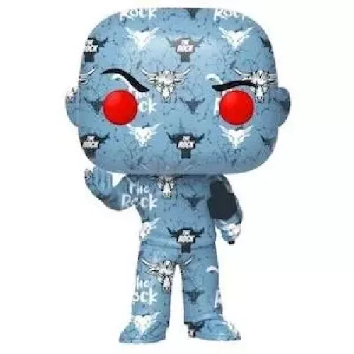 Funko Pop! The Rock #44 Art Series WWE Wrestling Vinyl Figure