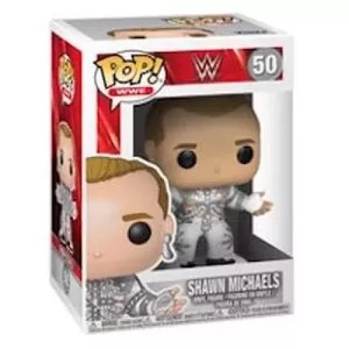 Funko Pop! Shawn Michaels #50 WM 12 Gear WWE Wrestling Box