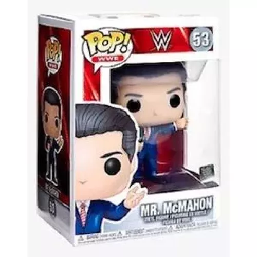 Funko Pop! Mr. McMahon #53 WWE Wrestling Vinyl Figure Box