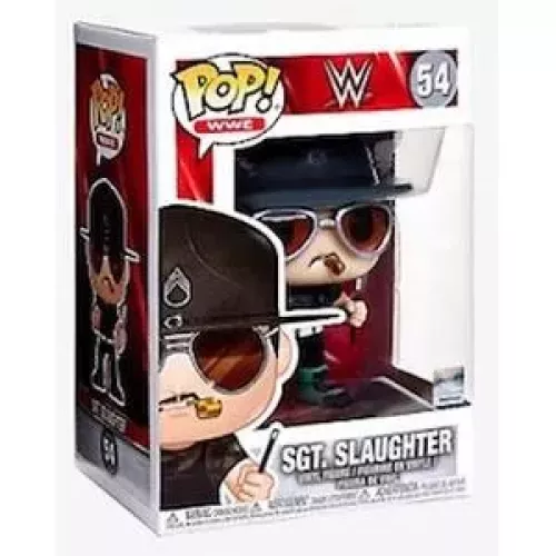 Funko Pop! Sgt. Slaughter #54 WWE Wrestling Vinyl Figure Box